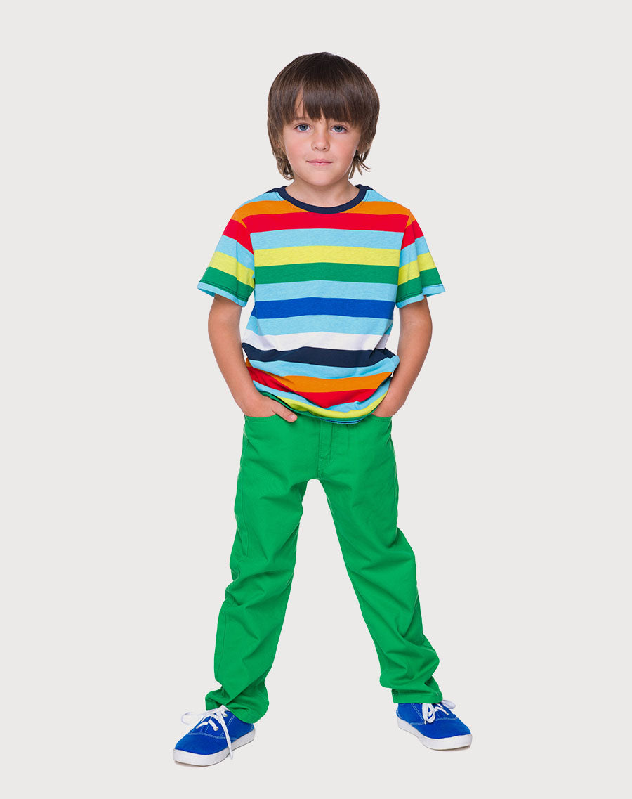 Neck Half Cotton Tshirt