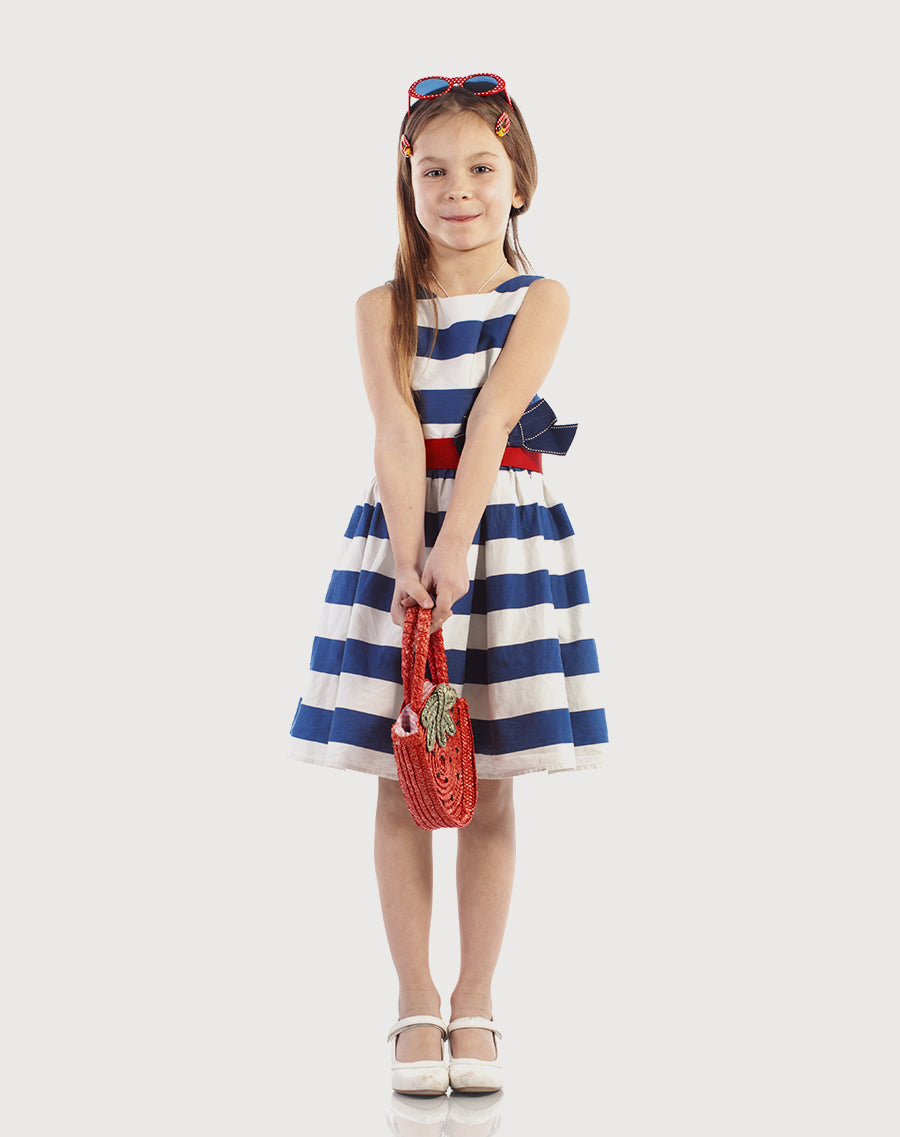 Grace Red Swing Frock
